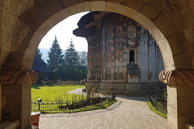 1-Day Bucovina Painted Monasteries tour from Suceava - English - Sucevita and the best-preserved exterior painting
