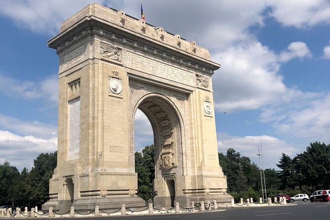 2h Bucharest Private Tour by Car - Triumph Arch and House of the Free Press