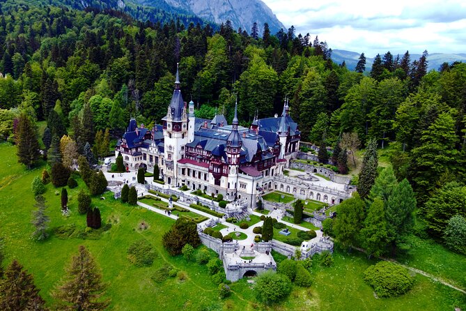 3-Castle: Peles,Bran,Rasnov,Sinaia Monastery from Brasov w pickup - A full Transylvania day from Brasov