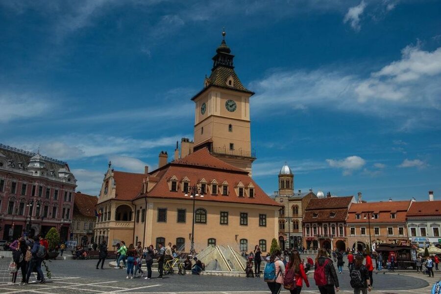 3-Day Medieval Transylvania Package Tour - Brașov after dark: Gothic stone and a narrow lane