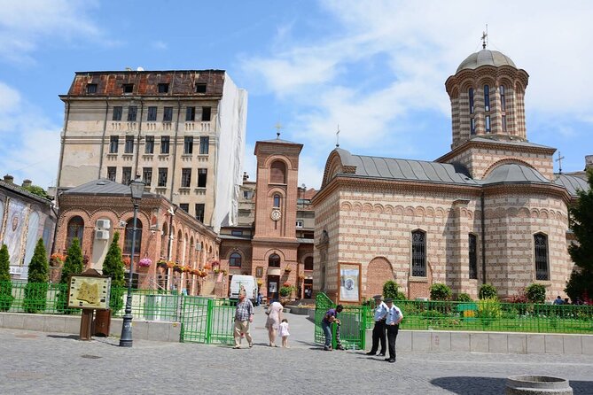 3h Bucharest Private Walking Tour - only your group - Palatul CEC brings ornate banking history into view