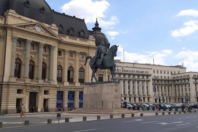3h Bucharest Private Walking Tour - only your group - Stavropoleos Monastery offers a quieter pause
