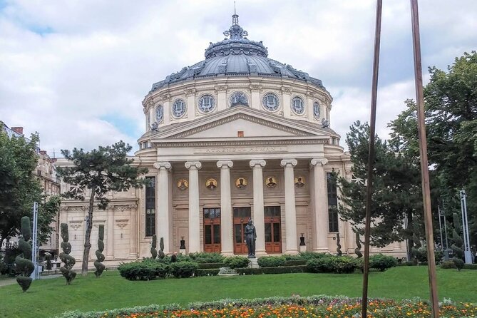 3h Bucharest Private Walking Tour - only your group - The Romanian Athenaeum begins the architectural story