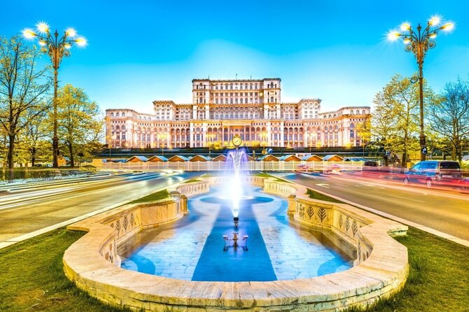 4h Bucharest Panoramic Tour by Car with stops - Palace of Parliament and Piața Unirii