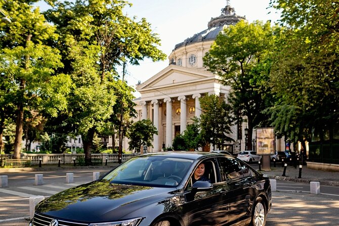 4h Bucharest Panoramic Tour by Car with stops - Victoria Palace and the route toward the Arcul de Triumf
