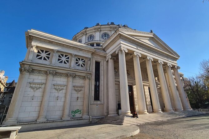5h Bucharest City Tour by Car/Minivan – Small Group max 7 people - Arch of Triumph and Bucharest’s cultural center
