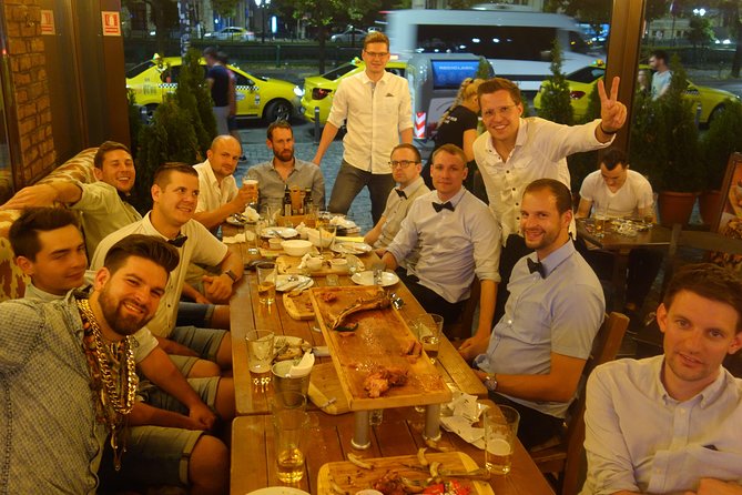 Bachelor Party in Bucharest - Nightlife Tour - The bachelor surprises and group drinks