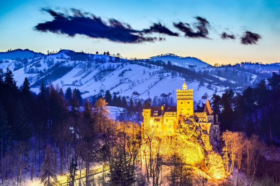 Bran: Guided Castle Tour - Meeting your guide in Bran village