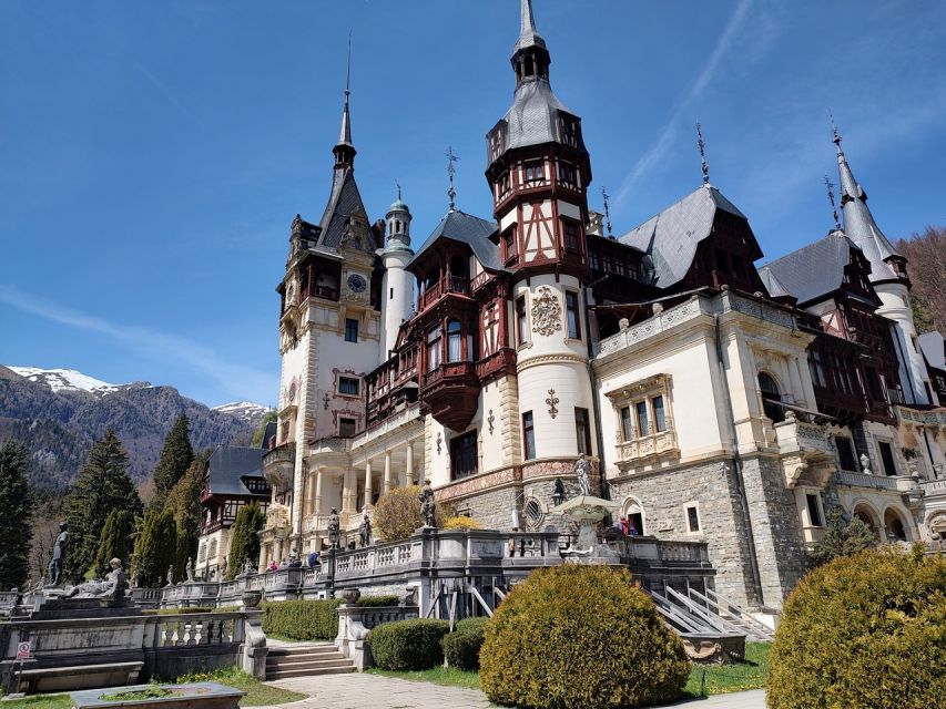 Brasov: Bran, Peles and Cantacuzino Castles Day Tour - Cantacuzino Castle and its Wednesday connection