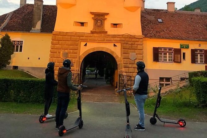 Brasov Old Town Guided Tour With Electric Scooters - Bastions, Tâmpa, and the old defenses