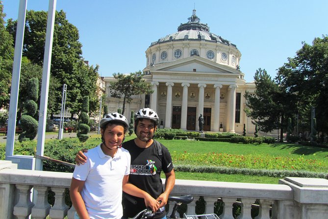 Bucharest by bike - Parliament Palace explains Communist excess