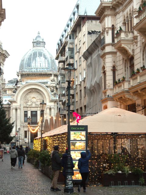 Bucharest by car - full day 'stop and visit' experience - The Athenaeum, Revolution Square and royal Bucharest