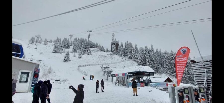 Bucharest: Carpathian Snowmobile / ATV Adventure Tour - A short café break before the mountains