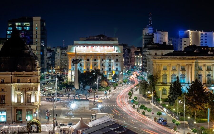 Bucharest City Tour and Wine Tasting - Victoriei Avenue and the government quarter