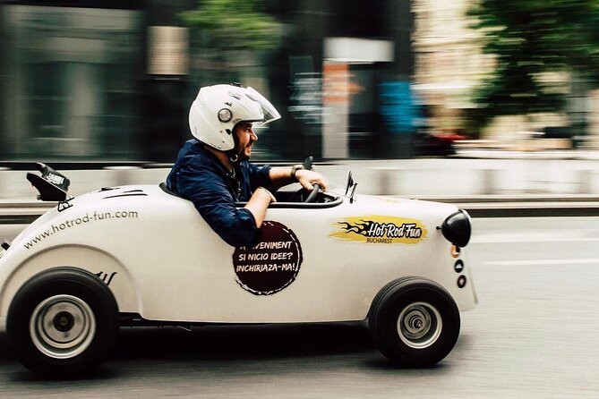 Bucharest: CityTour in one of a kind mini hot rod - Who will enjoy the Hot Rod Fun experience