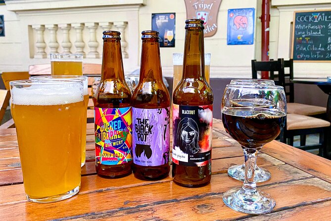 Bucharest: Craft Beer Tour with Traditional Meal Included - Mici, fries, and the final beer