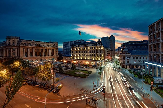 Bucharest Evening Tour and Traditional Dinner - 3 hours - Why Bucharest works especially well after dark