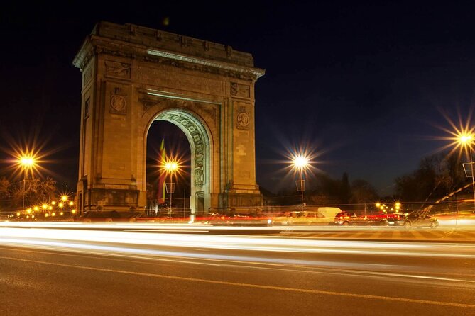 Bucharest Evening Tour and Traditional Dinner - 3 hours - Free Press Square and the Triumph Arch