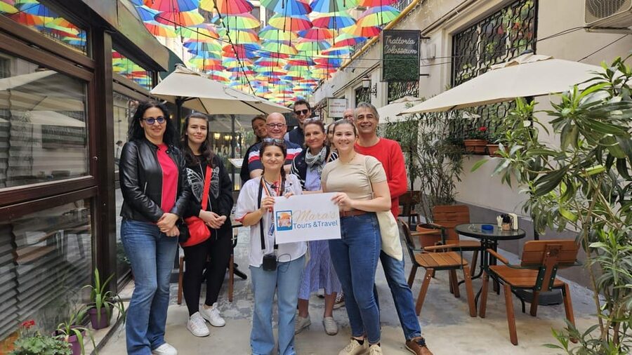 Bucharest: Guided Walking Tour with Romanian Snack - Hanu lui Manuc and the city’s older trading life