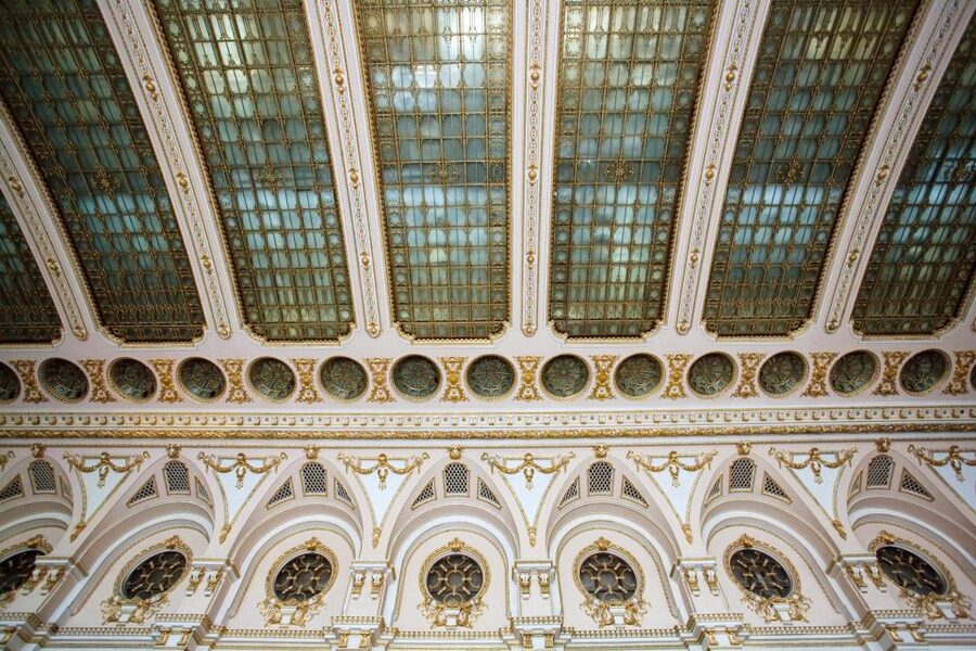 Bucharest: Parliament Palace Skip-the-line Ticket - Marble halls, staircases, and chandeliers