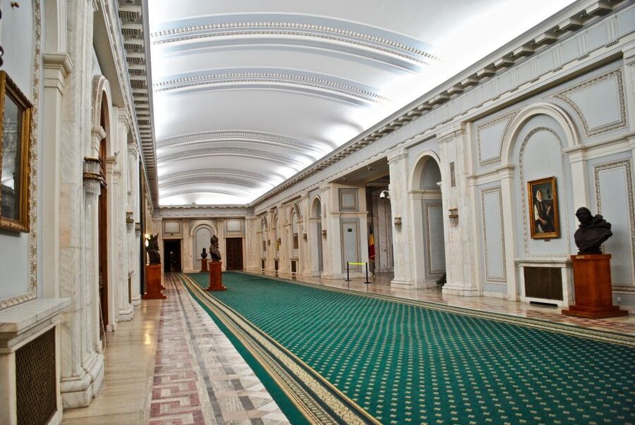 Bucharest: Parliament Palace Skip-the-line Ticket - The first level and the main meeting rooms