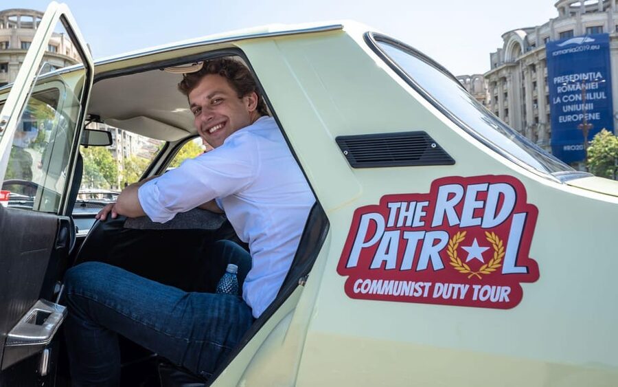 Bucharest: Private Communist Tour in a Romanian Vintage Car - The fountains and Academia Română