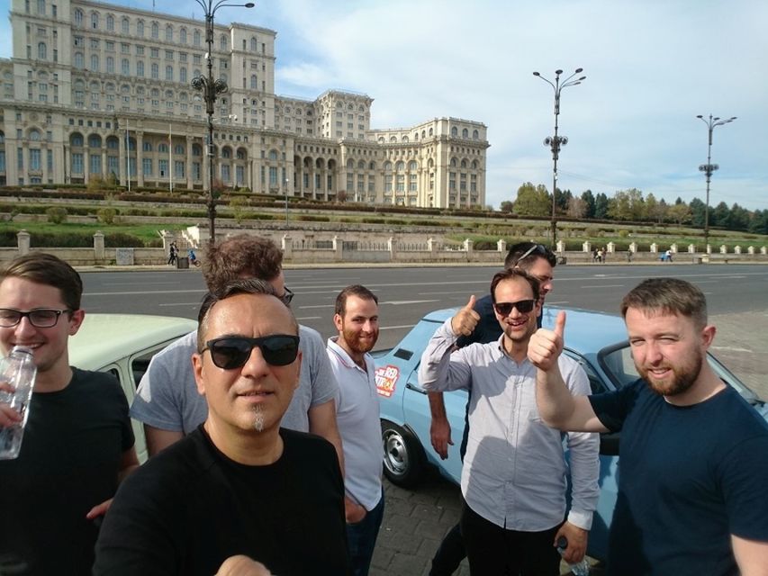 Bucharest: Private Communist Tour in a Romanian Vintage Car - Casa Presei and the machinery of information