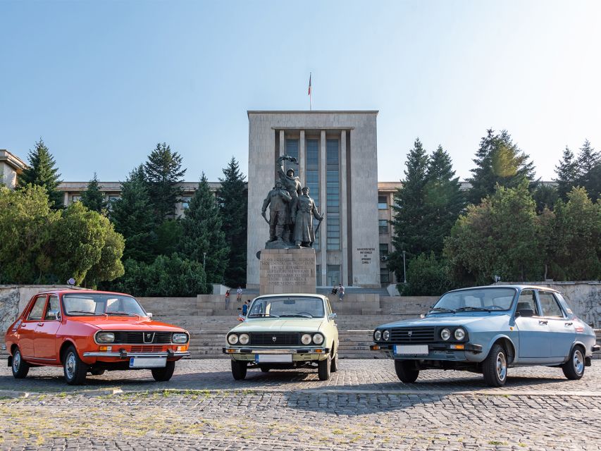Bucharest: Private Three Neighborhoods Tour by Vintage Car - Cotroceni, where villas meet national power