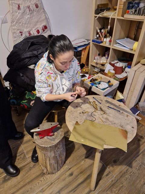 Bucharest: Real Roma Community - Crafting Workshop - The atmosphere inside the shop