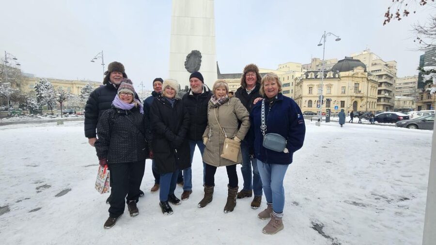 Bucharest: Relics of Communism 3-Hour Walking Tour - The Michael the Voivode Church and the buildings spared