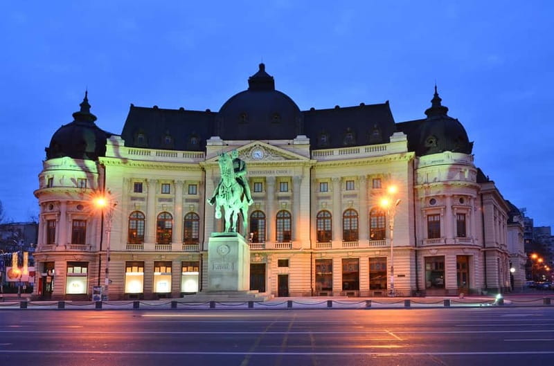 Bucharest: The Italian emigration in Romania - Starting at Piata Natiunile Unite and the Dambovita River