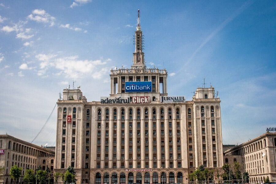 Bucharest: The "Last Days of Communism" Tour - Free Press Square and the first communist building