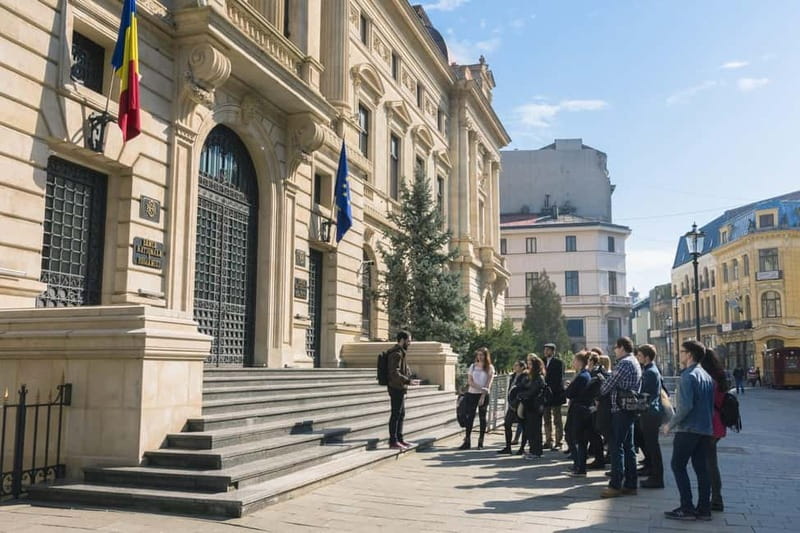 Bucharest: Tour of Old Town, Calea Victoriei & Communism - Villacrosse Passage and the smaller scale of Old Town