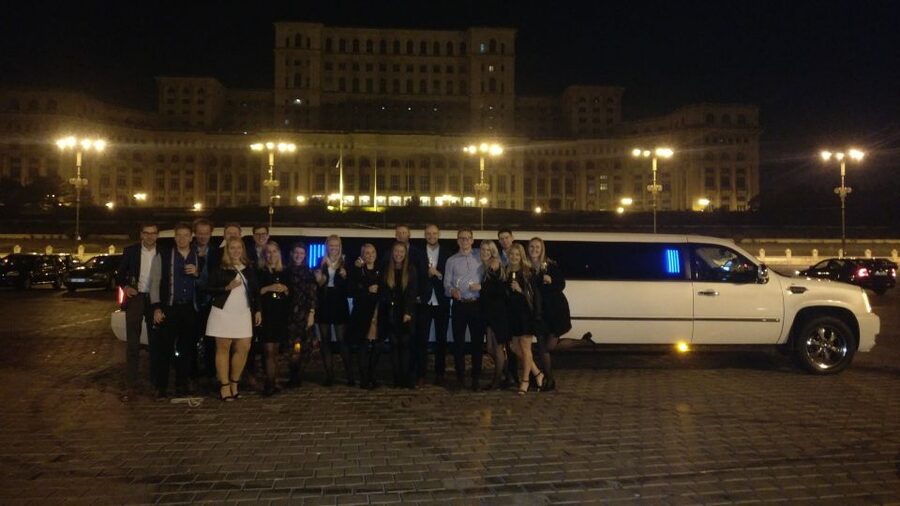 Bucharest: VIP Dining, Limo ride & Clubbing - Rooftop cocktails and the first party stop