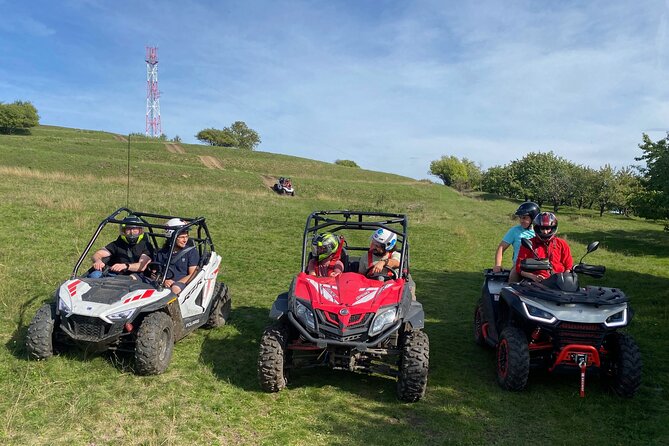 Buggy and ATV Ride on The Hills of Cluj Napoca - Switching drivers halfway through