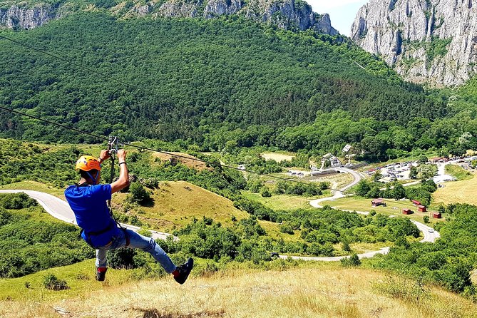 CLUJ ADVENTURE TOUR ! ZIP LINE and HIKE - Key Points About the Turda Gorge Adventure