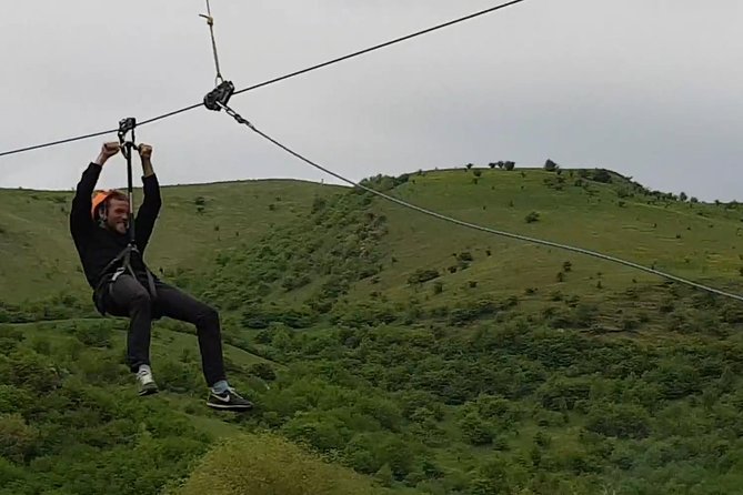 CLUJ ADVENTURE TOUR ! ZIP LINE and HIKE - Leaving Cluj-Napoca With Pickup Included
