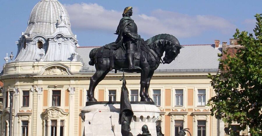 Cluj: Private City Walking Tour - The oldest civilian house on the way to Union Square