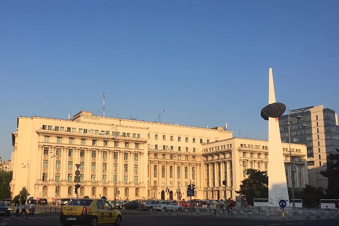 Contrasts of Communism - Small Group Walking Tour in Bucharest - Carol Park and a monument from the communist era