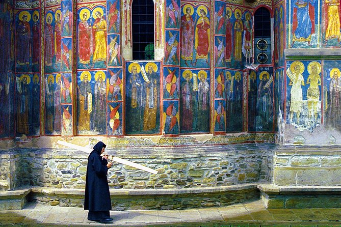 Day trip from Iasi to the UNESCO Painted Monasteries in Bucovina - Moldovita’s painted Bible in color