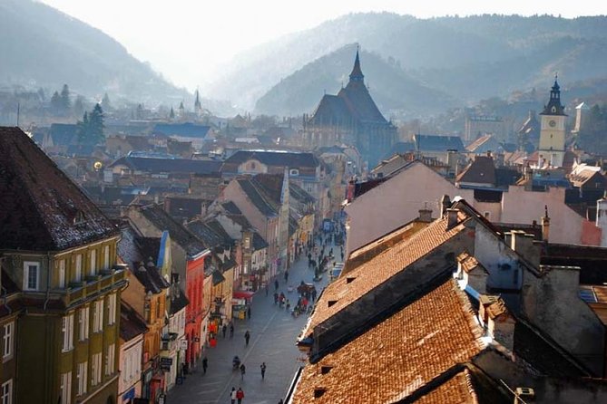 Day Trip Through Brasov in Transylvania and Bran, Peles, and Rasnov Castles - Rasnov Fortress gets only ten minutes