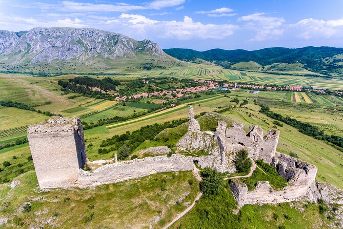 Day Trip To Turda Salt Mine, Rimetea Village & Coltesti Fortress - The uphill walk to Coltesti Fortress