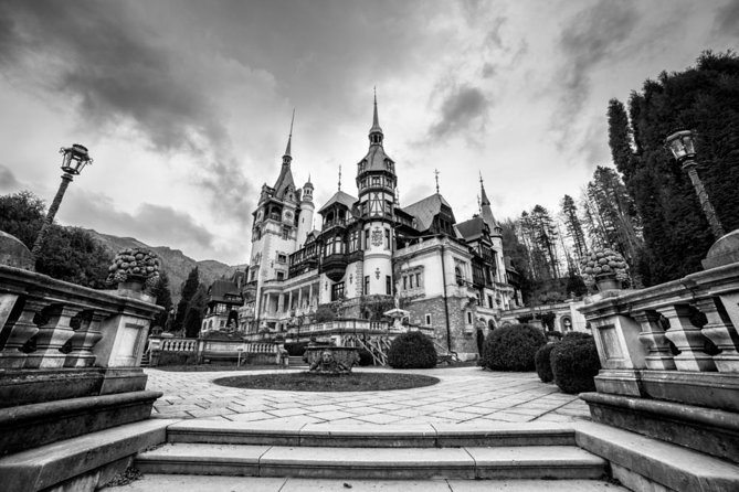 Dracula's Castle, Brasov and Peles Full-Day Tour from Bucharest - Peles Castle and the royal setting in Sinaia
