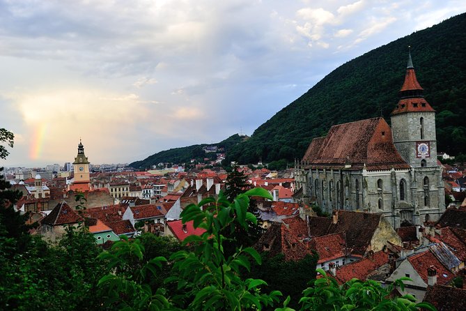 Dracula's Castle & Peles Palace Tour from Bucharest Including Brasov Old Town - Brasov’s old center after Bran
