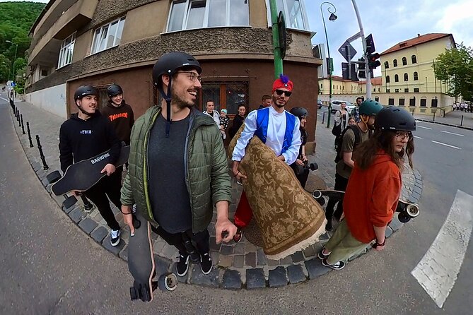 Explore Brașov on Electric Longboards - Riding toward Coresi Shopping Mall