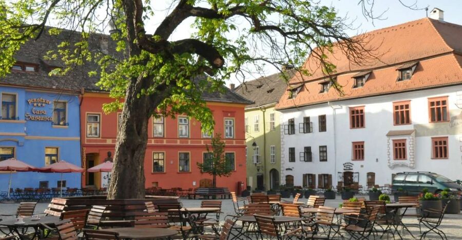 From Brasov – Red Line & City Tour Sighisoara UNESCO - Leaving Brasov at 8:30 AM