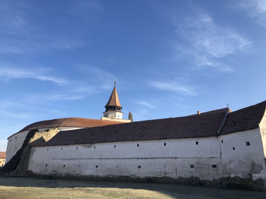 From Brasov: Small-Group Half-Day Fortified Churches Tour - Entering Prejmer’s powerful walls