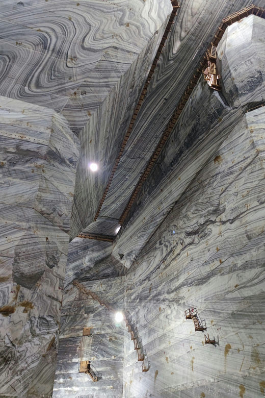 From Bucharest: Largest Salt Mine In Europe and Peles Castle - Going underground at Slanic Prahova