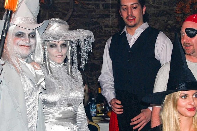 Halloween tour with 2 Halloween parties one at Bran Castle - Bran Castle after dark