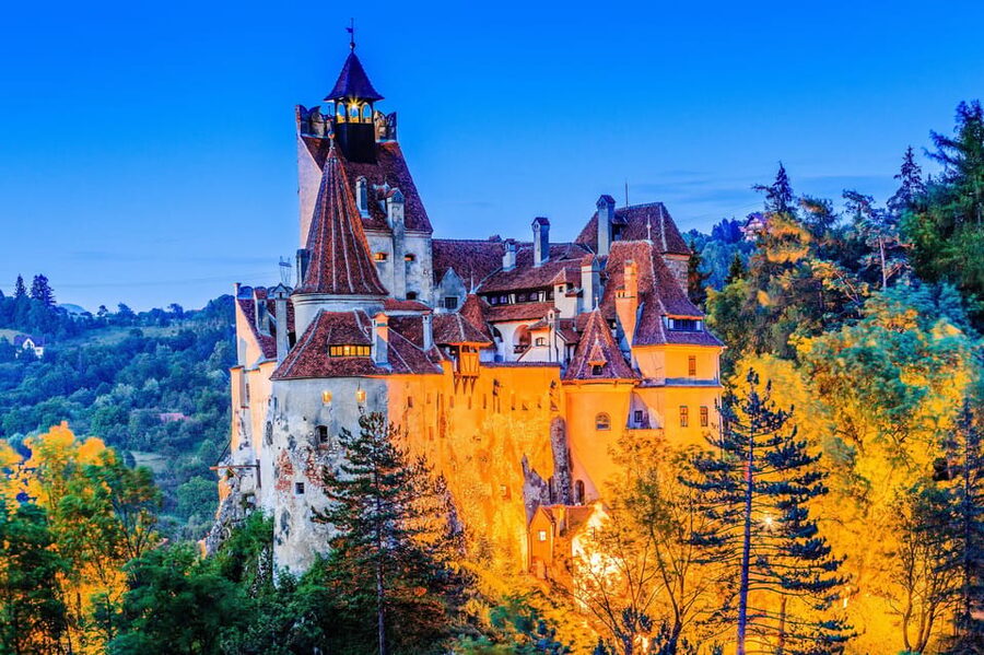 Minivan 8: Peles & Dracula's Castle and Brasov Full-Day Trip - What this Bucharest castle tour really covers